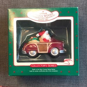 Hallmark Santa Ornament